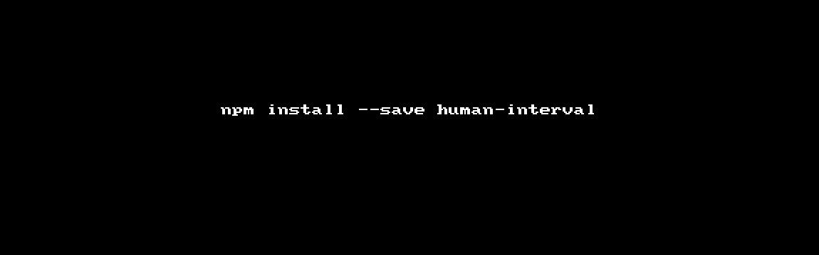 human-interval