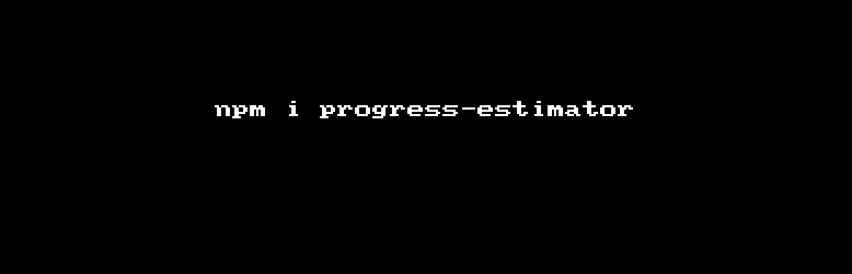 progress-estimator